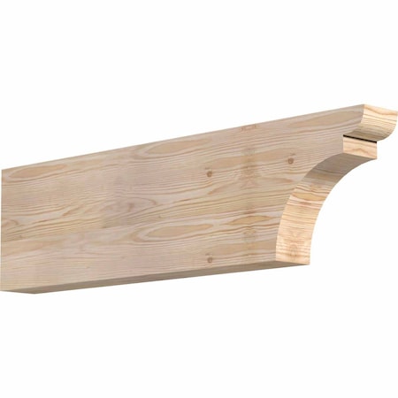 Ekena Millwork Yorktown Smooth Rafter Tail, Douglas Fir, 3 1/2"W x 10"H x 36"L RFT04X10X36YOR00SDF